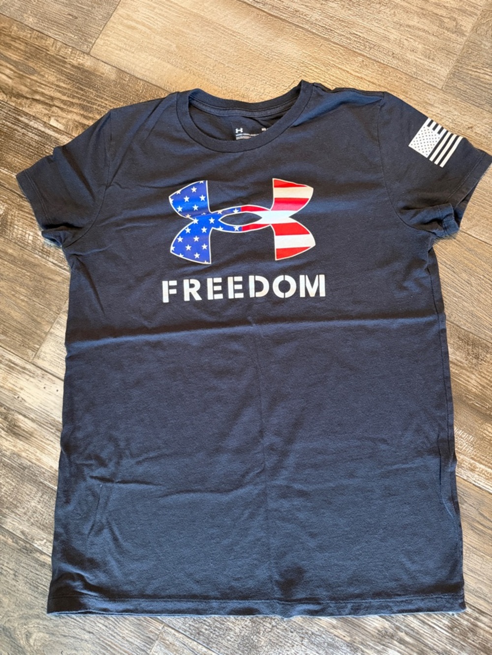 Under Armour Freedom Flag Logo Tee